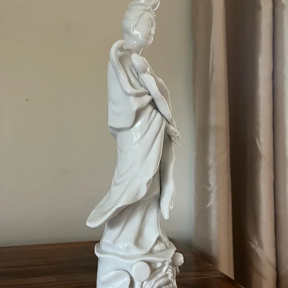 🌻Vintage white porcelain Homco Asian Goddess - Picture 6 of 14